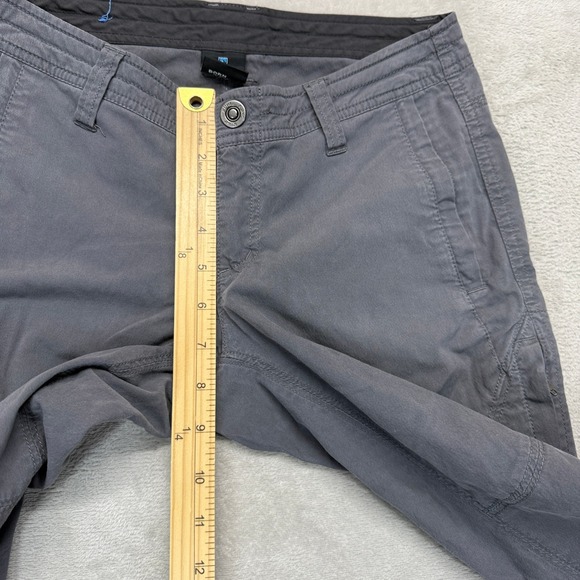 Kuhl Pants Women's 2 The Legendary Pant Gray Cargo Outdoor Hiking Travel Trouser - Picture 15 of 16